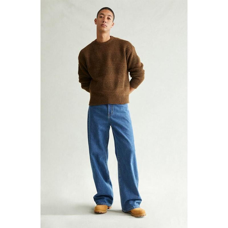 Pacsun Men'S Blake Extreme Baggy Jeans Medium Blue