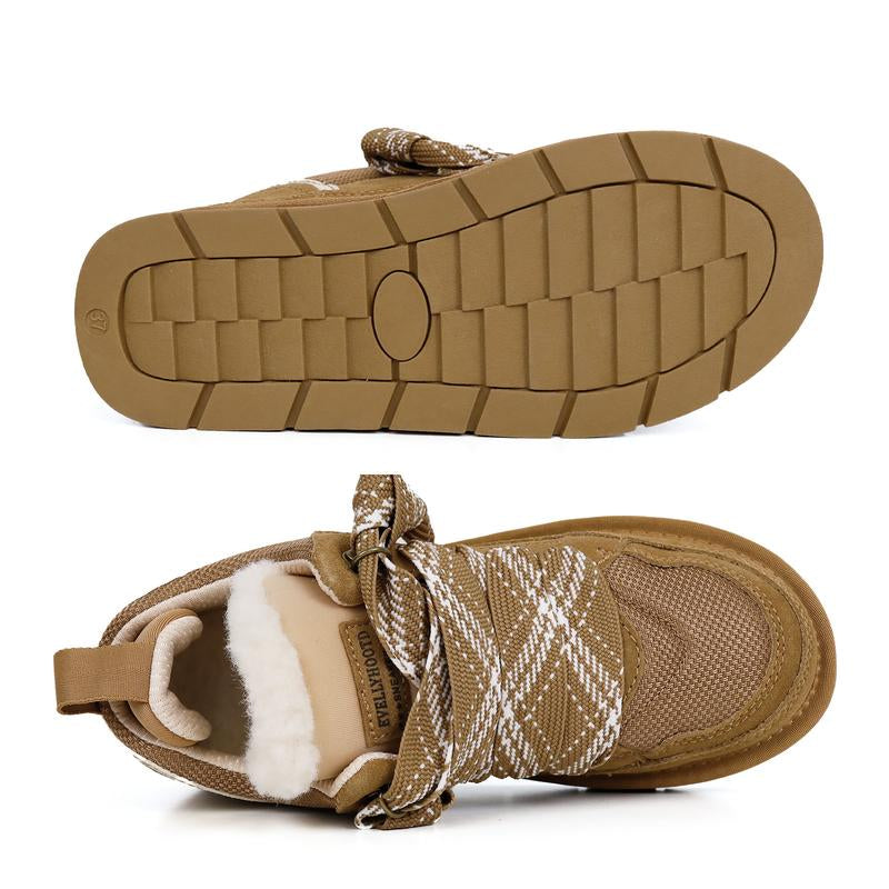 EVELLYHOOTD Women'S Autumn Winter Warm Plush 