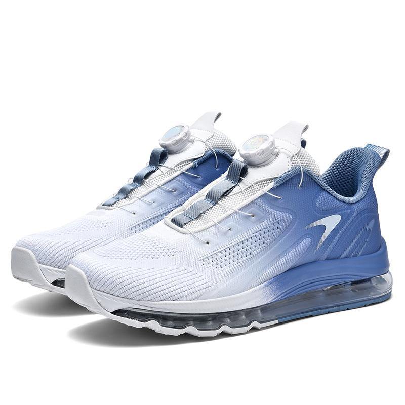 Men'S Air Running Shoes Non Slip Workout Casual Sport Shoes for Men Basketball Sneakers Fashion Tennis Sport Fitness Cross Trainers with BOA System Footwear Runner Training Mesh Breathable Air Cushion Technology