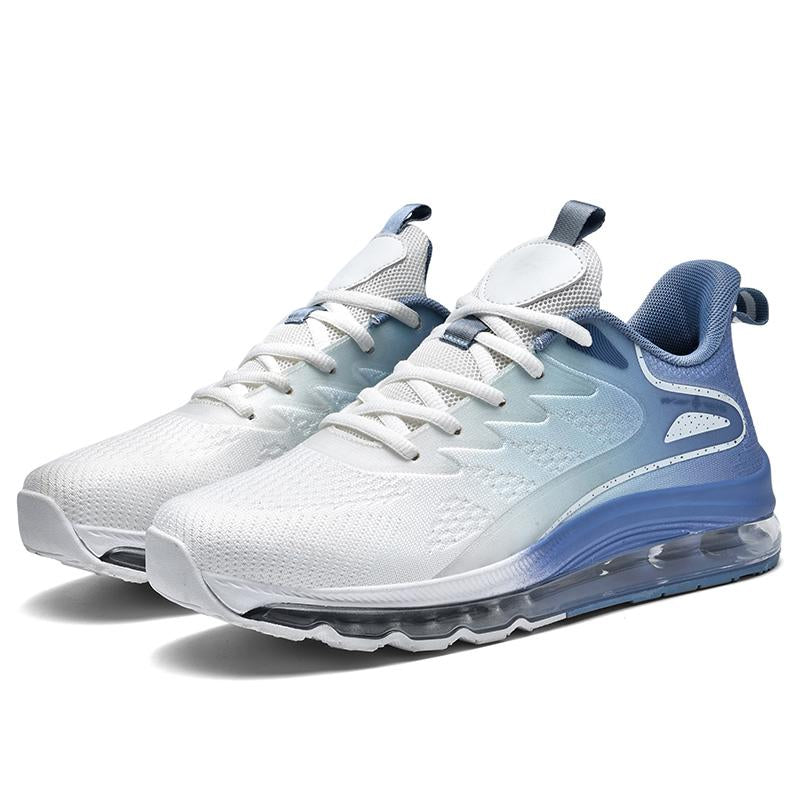 Men'S Air Running Shoes Non Slip Workout Casual Sport Shoes for Men Basketball Sneakers Fashion Tennis Sport Fitness Cross Trainers with BOA System Footwear Runner Training Mesh Breathable Air Cushion Technology