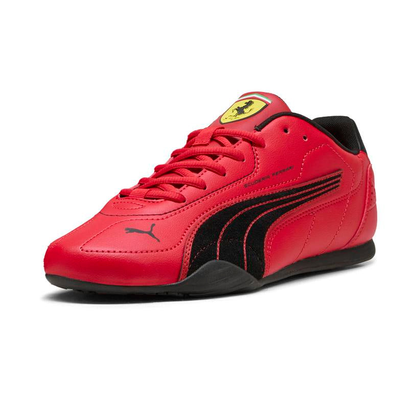PUMA Mens Scuderia Ferrari Catch Lace up Sneakers Shoes Casual - Red