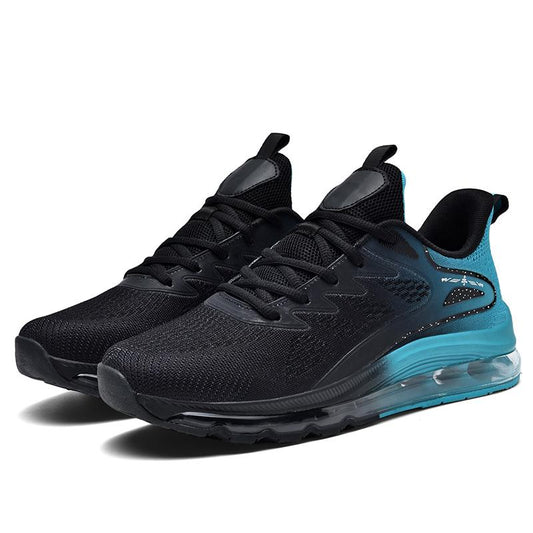 Men'S Air Running Shoes Non Slip Workout Casual Sport Shoes for Men Basketball Sneakers Fashion Tennis Sport Fitness Cross Trainers with BOA System Footwear Runner Training Mesh Breathable Air Cushion Technology